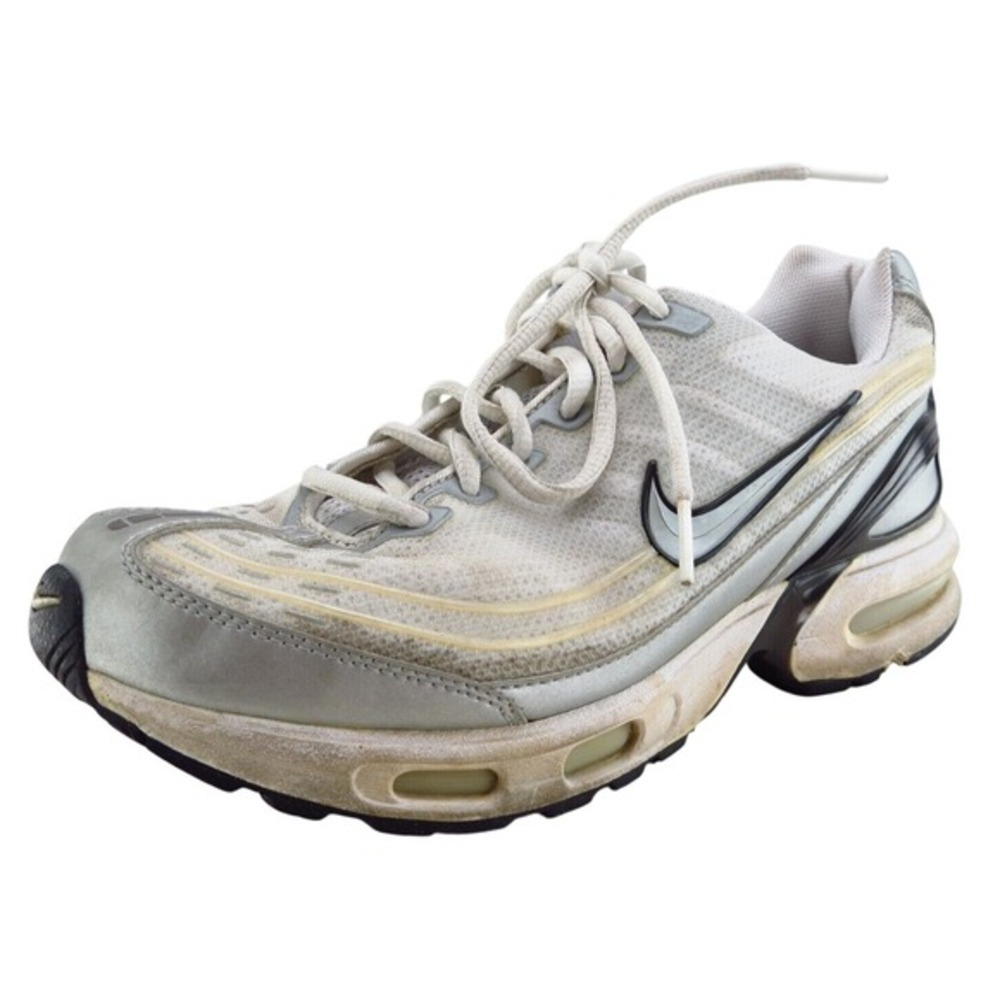 Nike Women Max Air Sneakers Size 9 White Synthetic‎ Athletic Shoes
